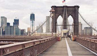 Le pont de Brooklyn à New-York